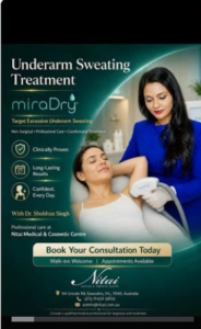 Sweating treatment